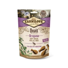 Ласощі Carnilove Dog Soft Snack для собак із перепелом та орегано 200г