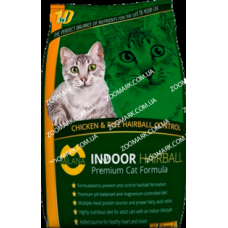 Milana Indoor Hairball з куркою і рисом сухий корм для кішок 18,14 кг