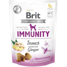 Ласощі Brit Care Dog Snack Immunity з комахами та імбиром 150гр.