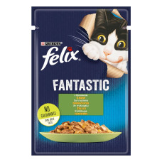 Purina Felix Вологий корм для котів із кроликом в желе 85г