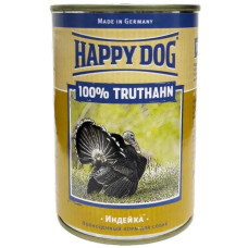Happy Dog Dose 100  Truthahn Вологий корм для собак з індичкою 400г
