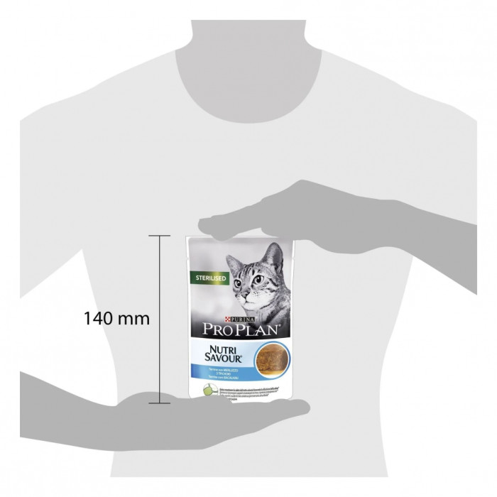 Purina Pro Plan Sterilised Вологий корм для стерилізованих котів із тріскою 75 г