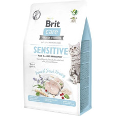 Brit Care Cat GF Insect Сухий корм для кішок з харчовою непереносимістю з комахами та рибою 0,4кг