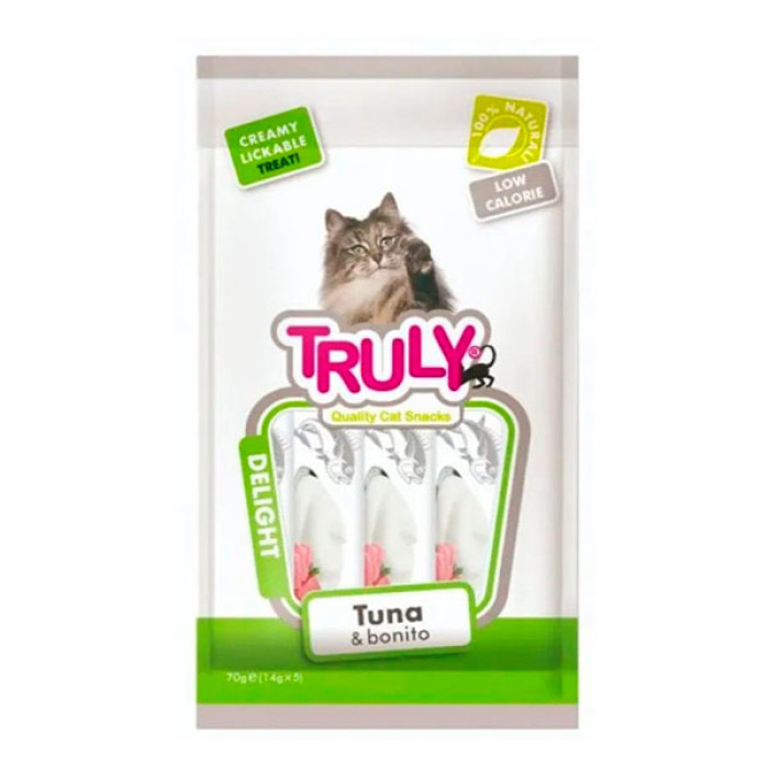 Ласощі для котів Truly з тунцем і скумбрією, 70 г