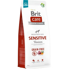 Brit, Сухий корм для собак  Brit Care Dog Grain-free Sensitive корм для собак з чутливим травленням беззерновим з олениною 12 кг