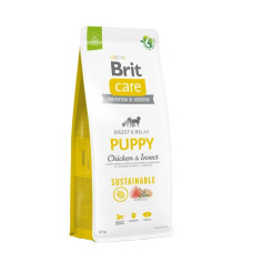 Brit Care Dog Sustainable Puppy Сухий корм для цуценят з куркою та комахами 3 кг