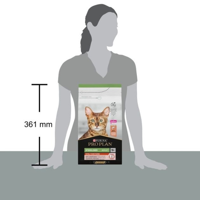 Pro Plan Sterilised Cod Trout корм для стерилізованих котів з тріскою та форелью 10 кг
