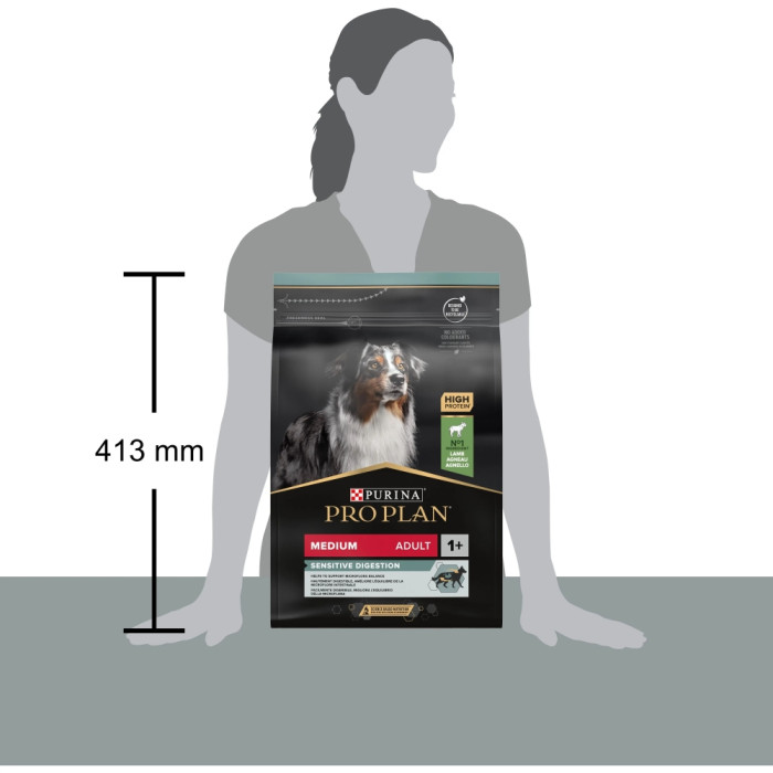 Purina Pro Plan Medium Sensitive Сухий корм для дорослих собак середніх порід із чутливим травленням 3 кг