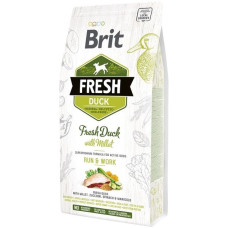 Brit Fresh Active Run  Work Сухий корм для активних дорослих собак з качкою та пшоном 2,5 кг