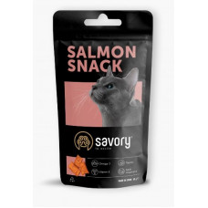 Ласощі SAVORY для кішок гурман з лососем 60 гр