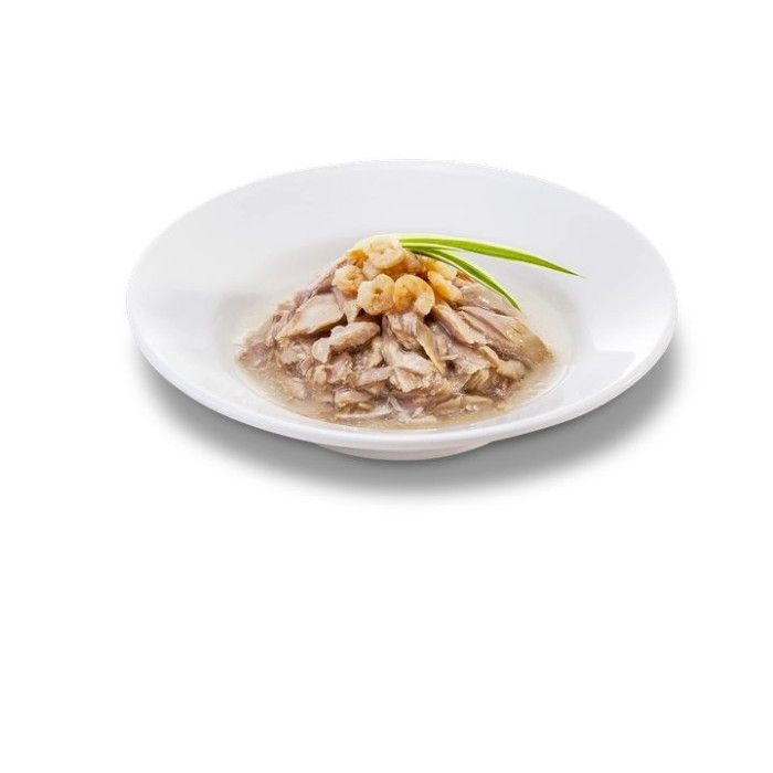 Cherie Hairball Control Tuna Shrimp Вологий корм для котів контроль грудок вовни з тунцем та креветками 80 гр