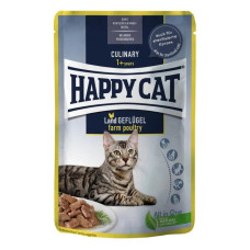 Happy Cat Вологий корм для кішок курка та морква 100 гр