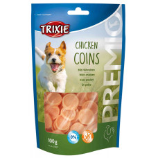 Premio Chicken Coins-ласощі для собак з куркою, Тріксі 31531 Ласощі для собак курячі монети Тріксі 31531