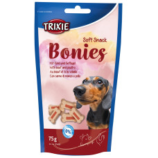 Bonies-мякі ласощі для собак з яловичиною і куркою, Тріксі 31491 Мяка закуска для собак з яловичиною і куркою Тріксі 31491