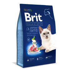 Brit Premium by Nature Cat Sterilized Lamb Сухий корм для стерилізованих кішок з ягнятком 8 кг