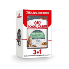 АКЦІЯ Royal Canin Digest Sensitive Gravy pouch Вологий корм для котів з чутливим травленням з домашньою птицею 3+1 до 85 г
