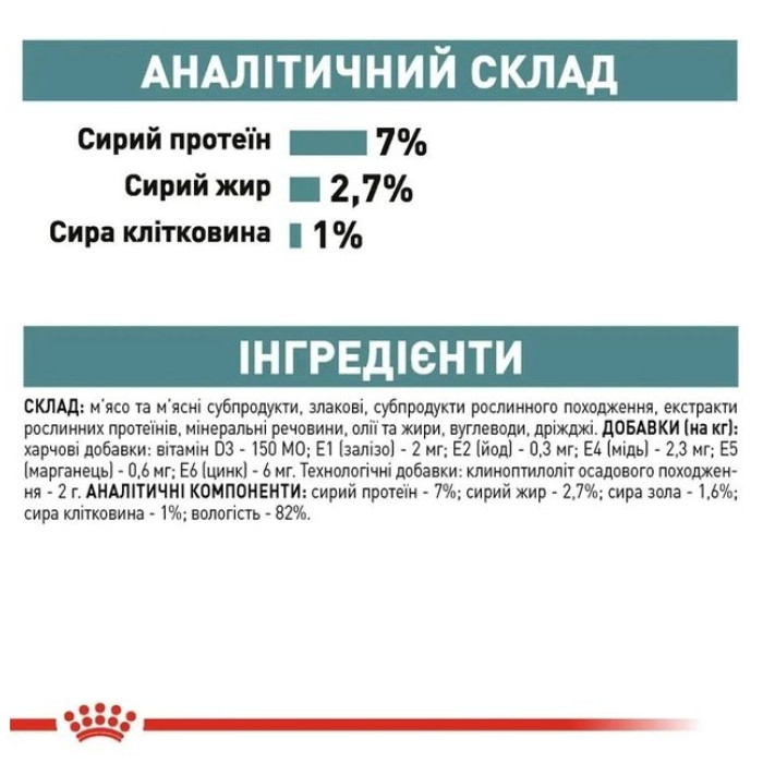 АКЦІЯ Royal Canin Hairball Care Gravy pouch Вологий корм для кішок з свійською птицею 3+1 по 85 г