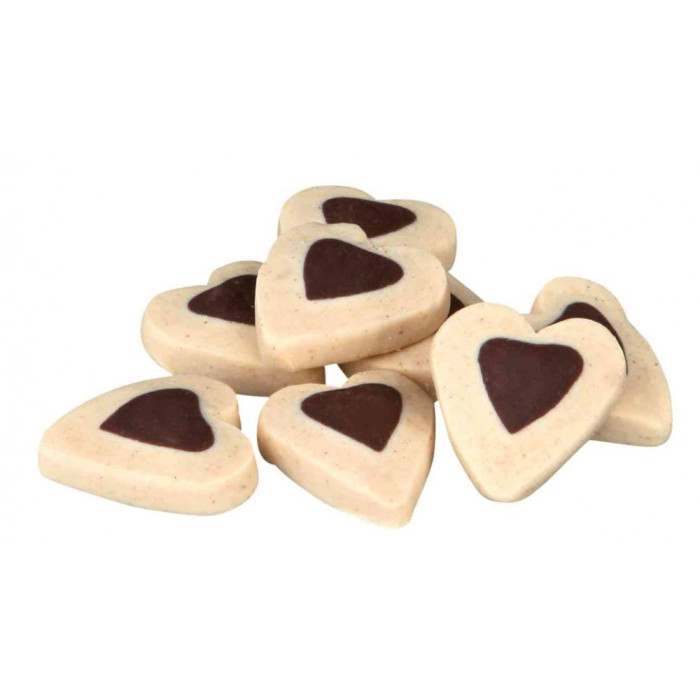 Happy Hearts-ласощі для собак з бараниною 500 г, Тріксі 31497 Вітаміни для собак відро пласт Happy Hearts 31497