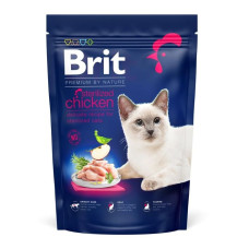 Brit Premium by Nature Cat Sterilised Chicken Сухий корм для стерилізованих кішок з куркою 300 г