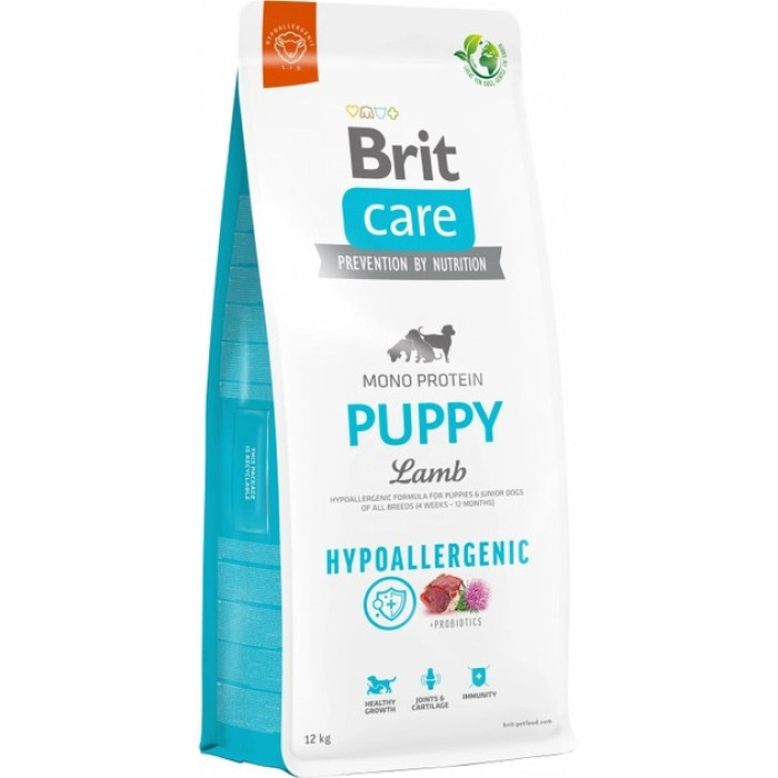 Brit Care Dog Hypoallergenic Puppy Сухий корм для цуценят гіпоалергенний з ягнятком 12 кг