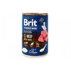 Brit Premium By Nature Beef with Tripe Вологий корм для собак з яловичиною та тельбухами 800 г
