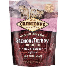 Carnilove Cat Salmon Turkey Kitten Сухий корм для кошенят з лососем та індичкою 400 г