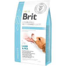 Brit GF VetDiets Dog Obesity Беззерновий сухий корм для собак з надмірною вагою з ягнятиною, індичкою та горохом, 2 кг