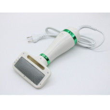 Pet Grooming Dryer WN 10 Фен гребінець для вовни 2в1 білий з зеленими вставками