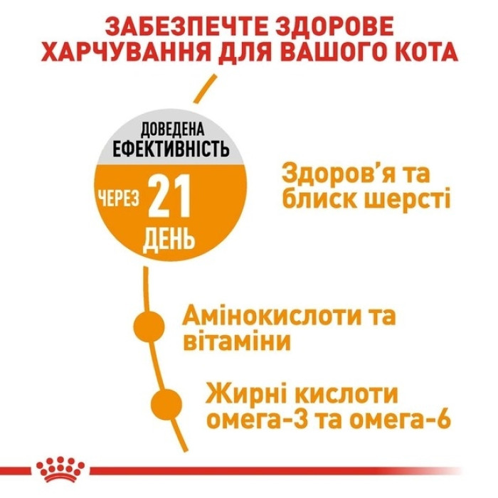 АКЦІЯ Royal Canin Hair Skin Care з проблемною вовною набір корму для котів 2 кг + 4 паучі