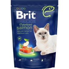 Brit Premium by Nature Cat Sterilized із лососем сухий корм для стерилізованих котів 800 г