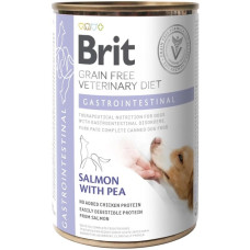 Brit VetDiets лосось та горох для шлунково-кишкового тракту вологий корм для собак 400 г