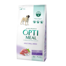 АКЦІЯ -18 Optimeal Adult Dogs Small Duck з качкою сухий корм для собак малих порід 1,5 кг