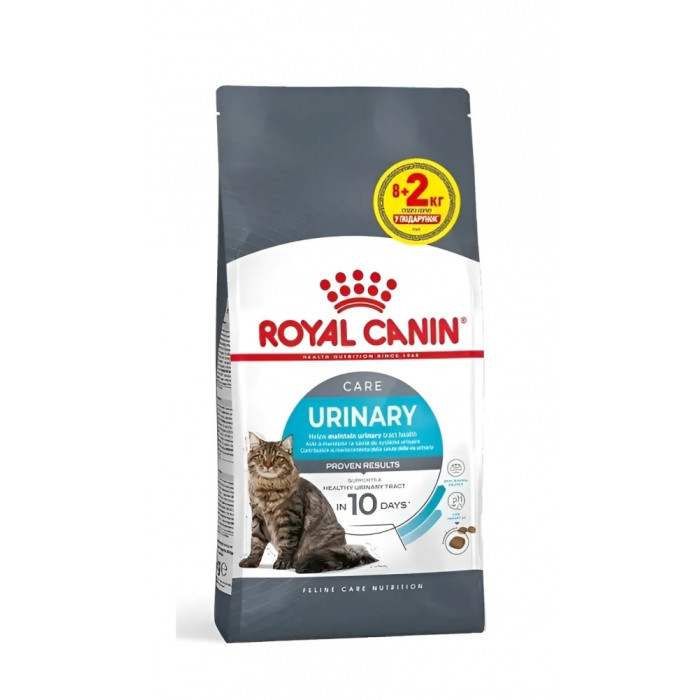 АКЦІЯ Royal Canin Urinary Care сухий корм для котів профілактика сечокамяної хвороби 8+2 кг