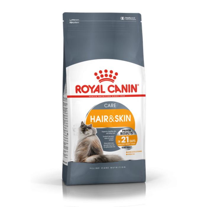 Royal Canin Hair Skin 33 (Роял Канін Хеїр енд скін) для кішок з проблемною шерстю і чутливою шкірою 400 г