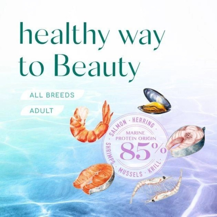 Акція Optimeal Beauty Harmony Сухий корм для собак беззерновий на основі морепродуктів 10 кг