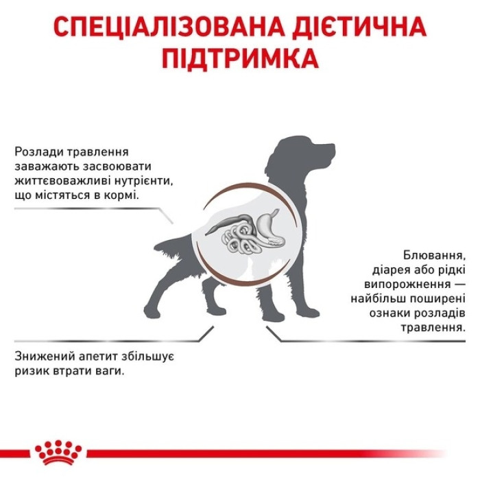 АКЦІЯ Royal Canin Gastro Intestinal сухий корм для собак при порушенні травлення 13+2 кг