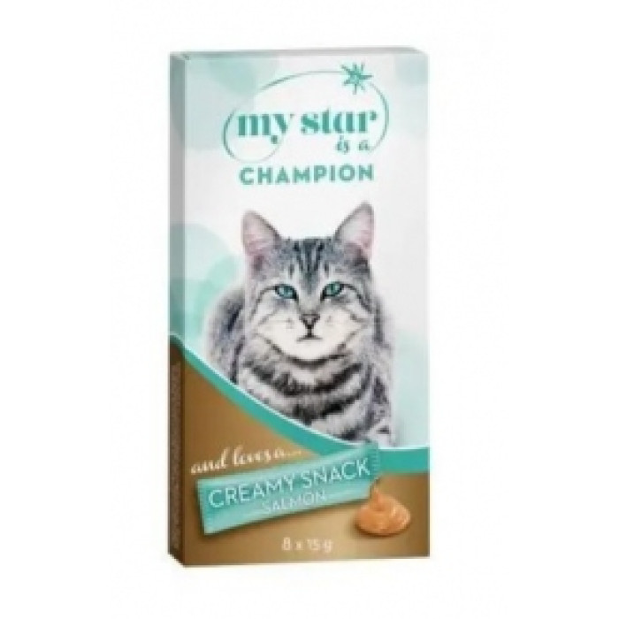 My Star Creamy Champion стіки для котів лосось 815 гр.