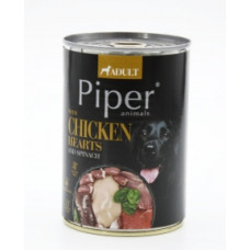 Dolina Noteci Piper Dog (60) Консерва з курячими серцями та шпинатом 400 гр