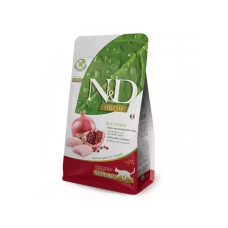 Farmina ND Grain Free Prime Chicken  Pomegranate Neutered Adult Фарміна корм для стерилізованих кішок Курка та гранат 1.5 кг.