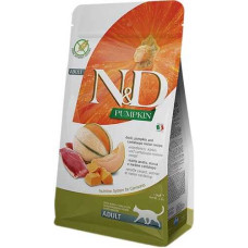 Farmina ND Pumpkin Grain Free Cat Adult Duck  Cantaloupe Фармін Беззерновий сухий корм з качкою та гарбузом для котів і кішок 1.5 кг