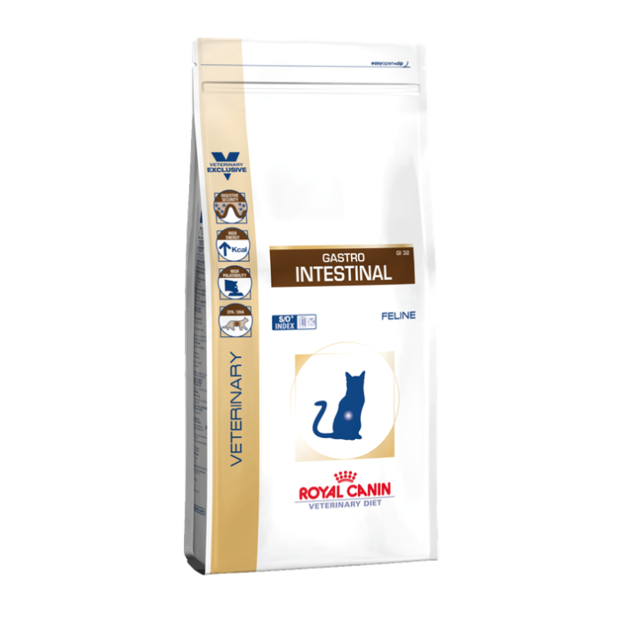 Royal Canin Gastro Intestinal GI32 Feline (Роял Канін ГАСТРО ІНТЕСТИНАЛ) сухий корм для кішок 0,4 кг