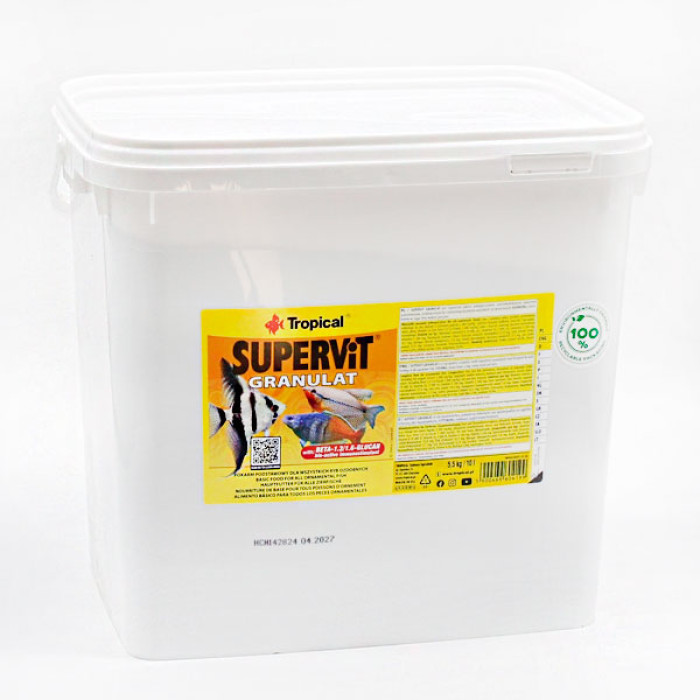 Тропікал SUPERVIT GRANULAT корм для акваріумних риб 5,5 кг
