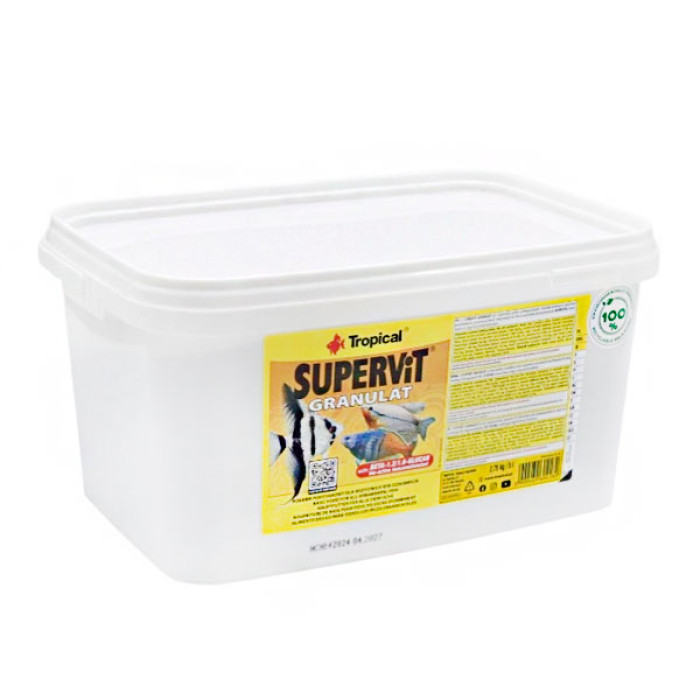 Тропікал SUPERVIT GRANULAT корм для акваріумних риб 2,75 кг