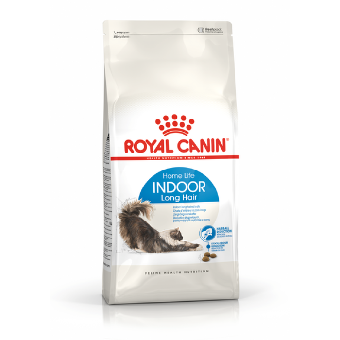 Royal Canin Indoor Long Hair для довгошерстих кішок від 1 до 7 років 10 кг