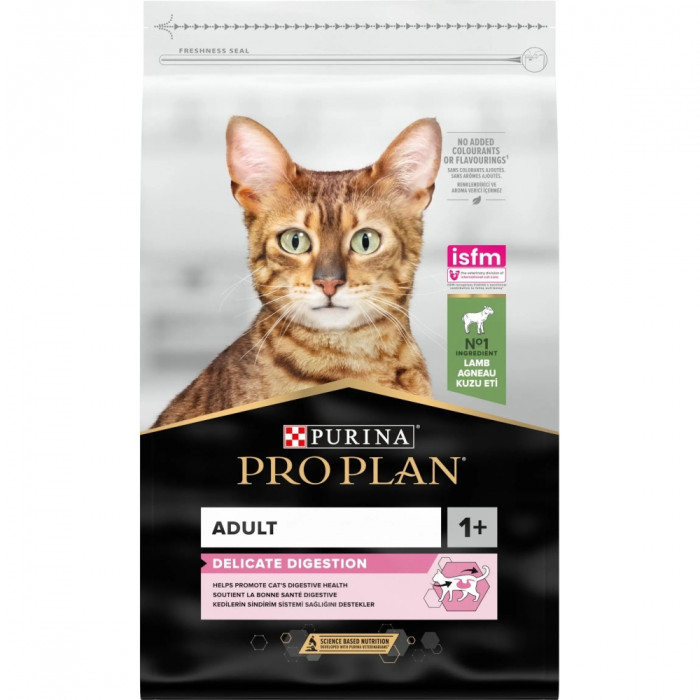 АКЦІЯ PRO PLAN Delicate з ягнятком сухий корм для котів з чутливим травленням 10 кг