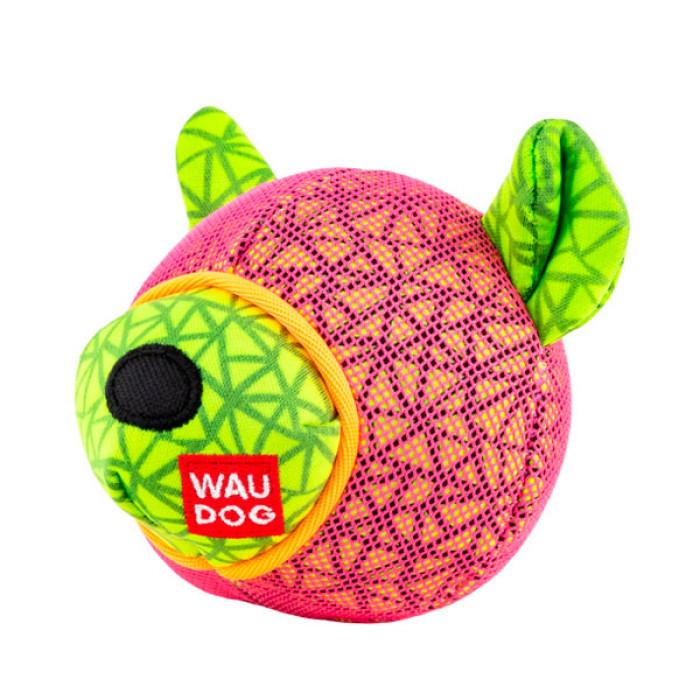 Ведмідь WAUDOG Fun рожевий, 12х11 см