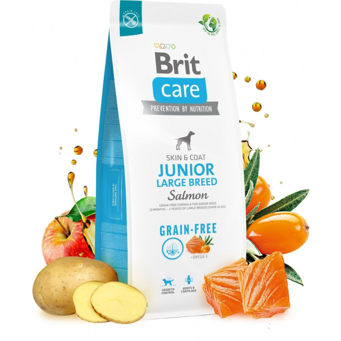 Brit Dog Grain-free Junior Large Breed Сухий корм для молодих собак великих порід 12 кг