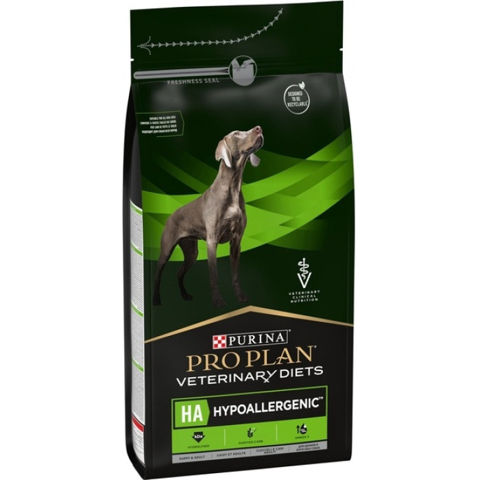 АКЦІЯ Pro Plan Veterinary Diets HA сухий дієтичний корм для цуценят та дорослих собак 1,3 кг