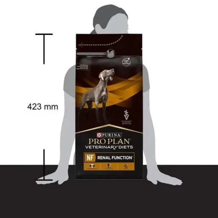 АКЦІЯ Purina Pro Plan Veterinary Diets NF Renal Function сухий корм при захворюваннях нирок для собак 1.5 кг