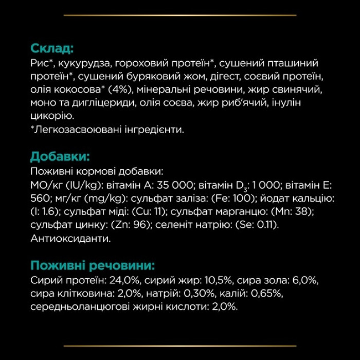 АКЦІЯ Pro Plan Veterinary Diets Gastrointestinal сухий корм при захворюваннях ШКТ у собак 1,5 кг